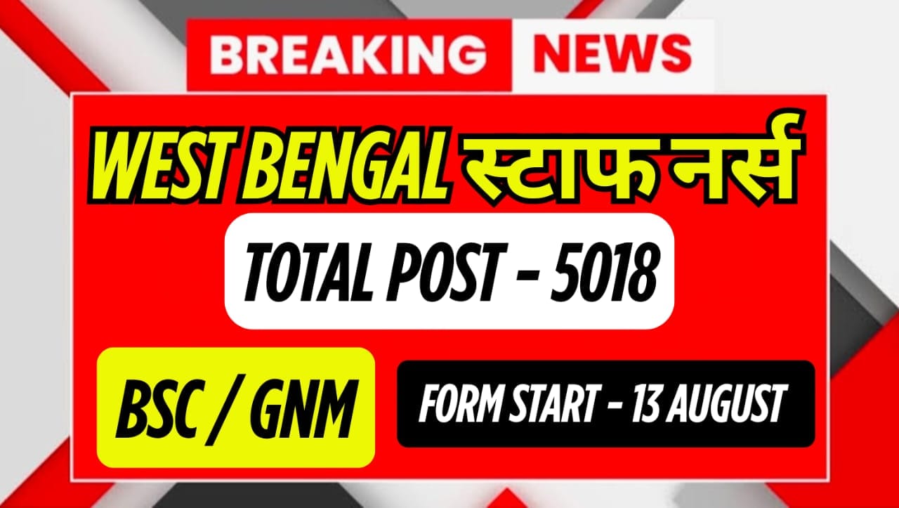 WBHRB Staff Nurse Recruitment 2025