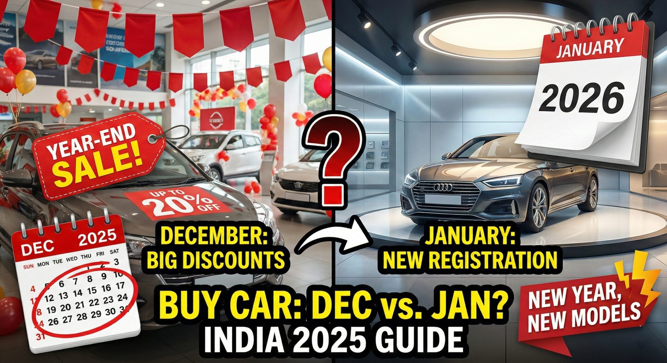 Buy Car in December or January India 2025 Guide