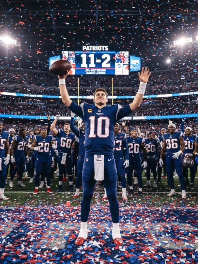 Patriots to NFL-best 11-2”