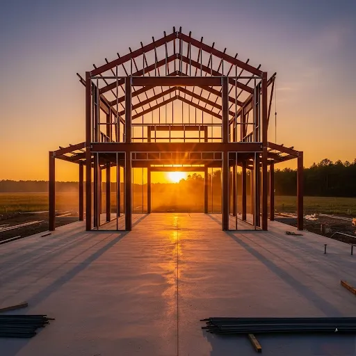Steel frame barndominium construction cost