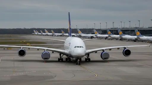Lufthansa Streik aktuell: Tausende Flüge gestrichen! Was Passagiere jetzt wissen müssen – Rückerstattung & Umbuchung 1 Lufthansa Flugzeuge am Flughafen Frankfurt während Streik 2026