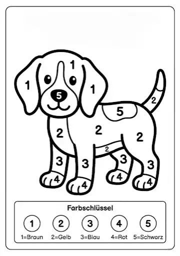 Punkte verbinden 1–10 Stern Vorlage – Stifthaltung üben.
